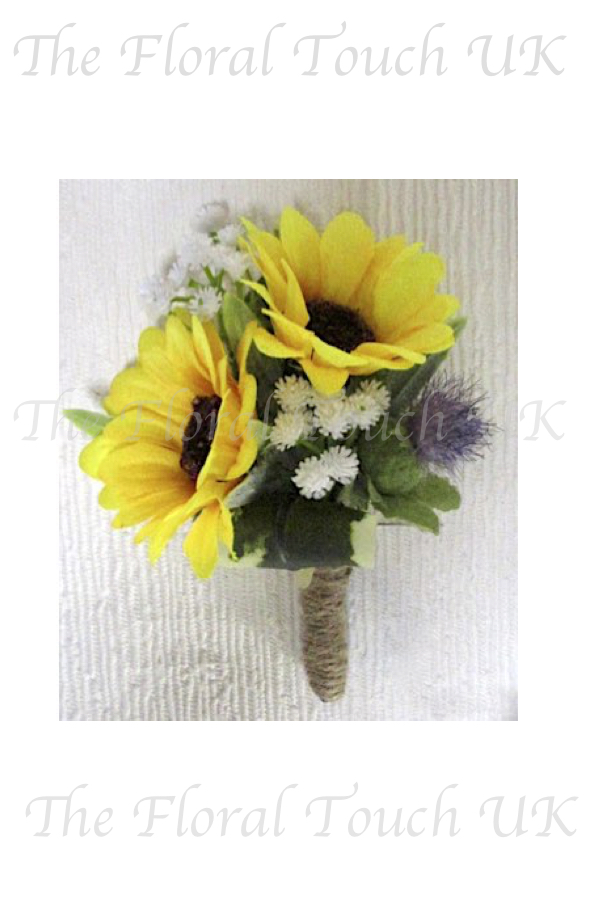 Silk Buttonholes For The Wedding Party The Floral Touch UK South